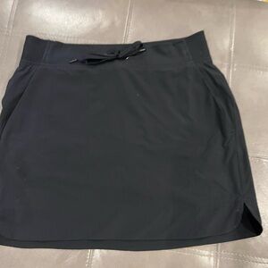 Athleta tennis skort black sz 4